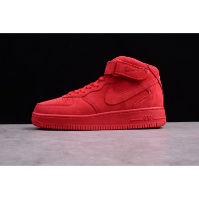 Nike Air Force 1 Mid Kırmızı Kaykay Ayakkabı Türkiye - U5WTRCI7